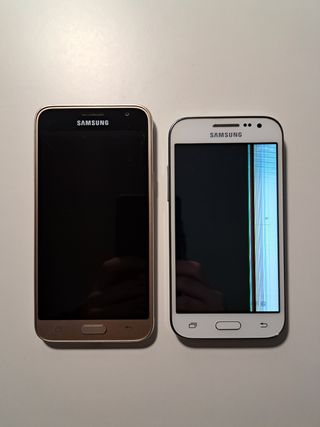 Vendo 2 Samsung Galaxy con pantalla rota