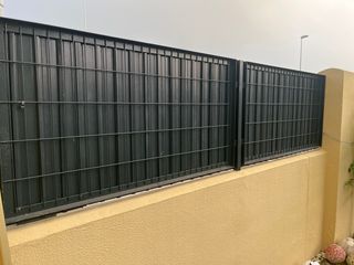 Valla metálica para cercado