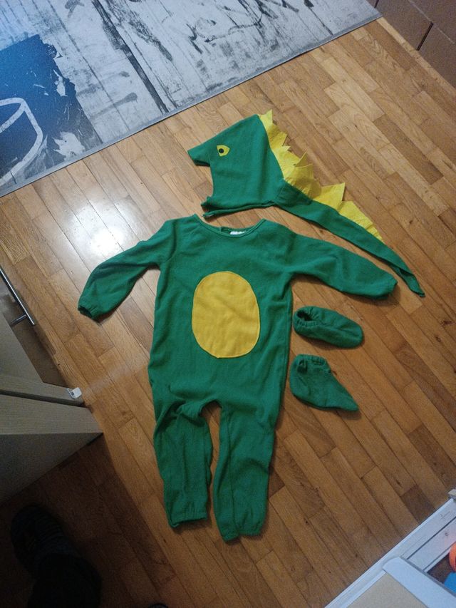 disfraz de dinosaurio 2-años