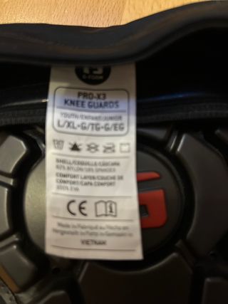 G-form x3. Rodilleras para snow. Jóvenes y niños.