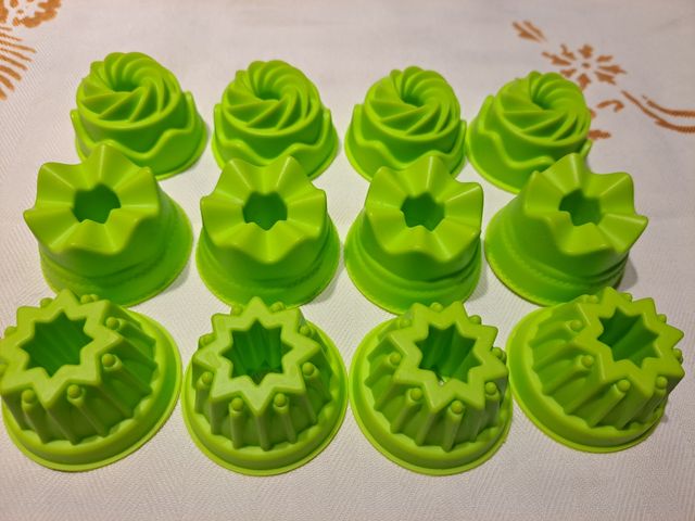 12 mini stampi per dolcetti