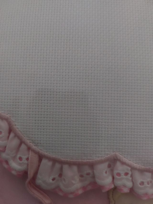 Coccarda nascita da ricamare