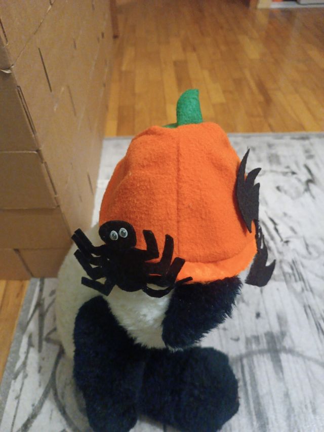 disfraz de bebe, calabaza mala