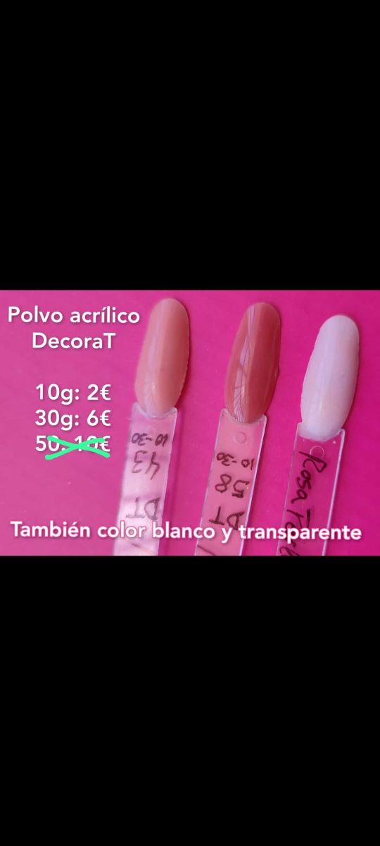 Liquidación por cierre! Productos para tus uñas.