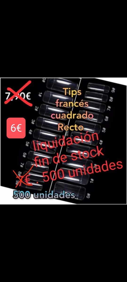 Liquidación por cierre! Productos para tus uñas.