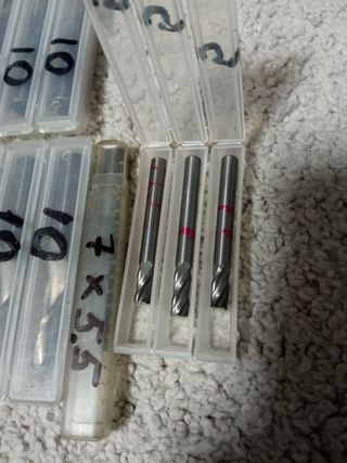 Fresas Escariadores Brocas (Nuevas) Carburo