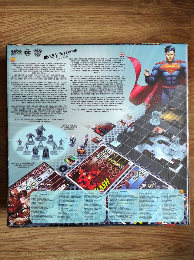Justice League juego de mesa