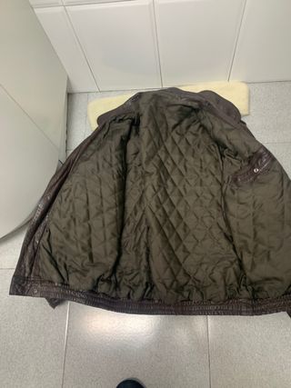 Cazadora de cuero Talla M