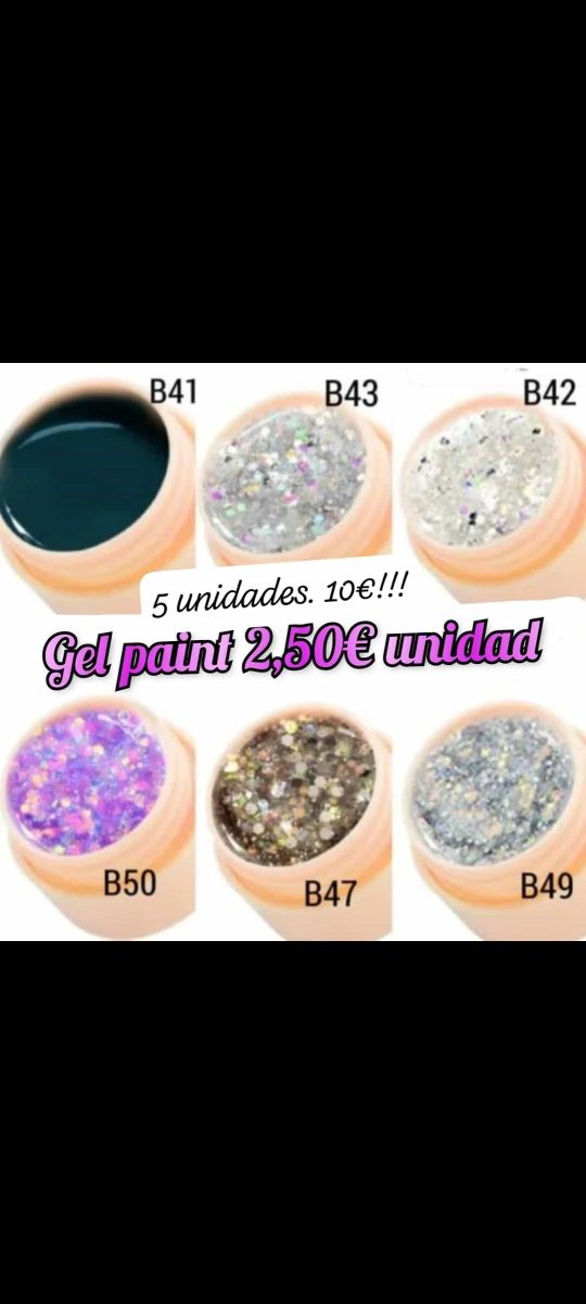 gel paint y gel araña