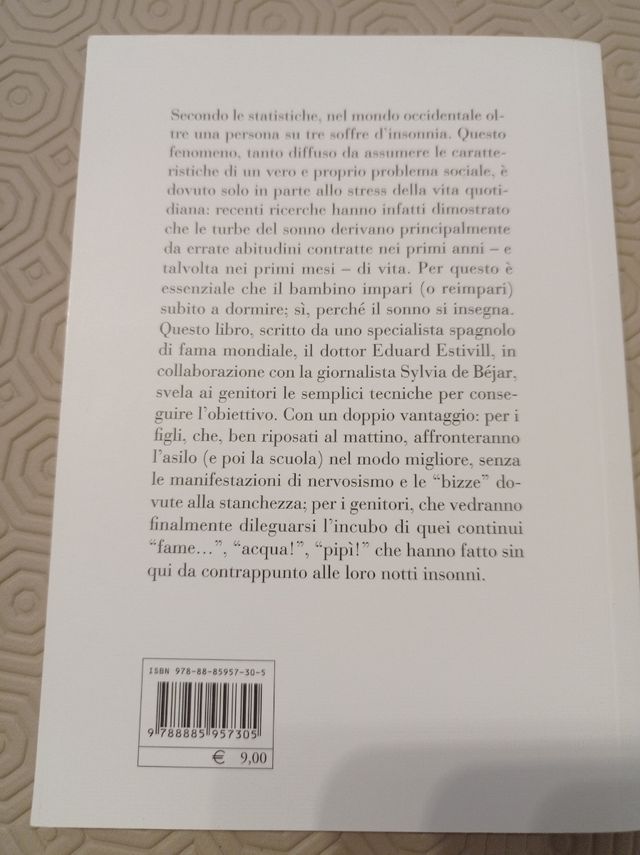 Libro "Fate la nanna"
