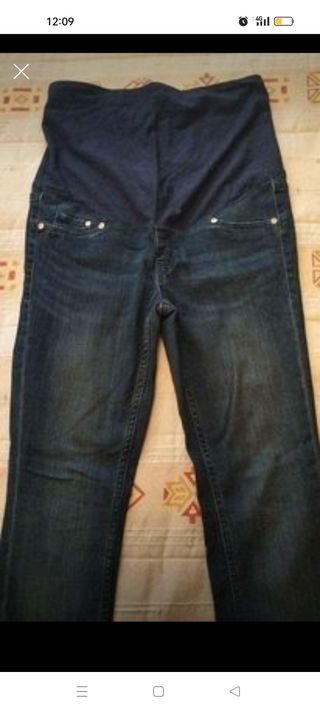 pantalones premamá talla s