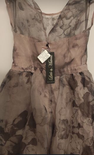 Vestido fiesta Little Mistress. Talla 42. Nuevo