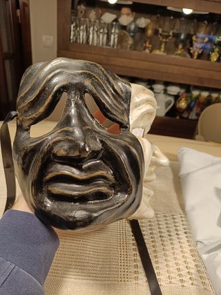 Máscara veneciana auténtica