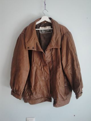 chaqueta cuero sintético /chaquetón /abrigo