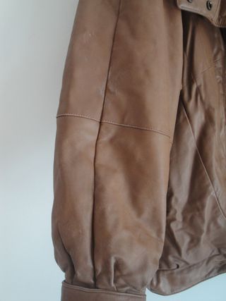 chaqueta cuero sintético /chaquetón /abrigo