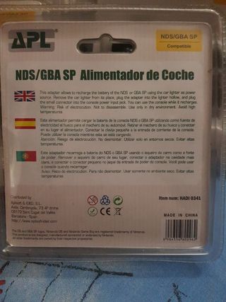 Pack cargadores para nintendo ds y gameboy advance