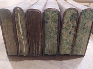 6 tomos Santa Biblia Vulgata. Año 1856