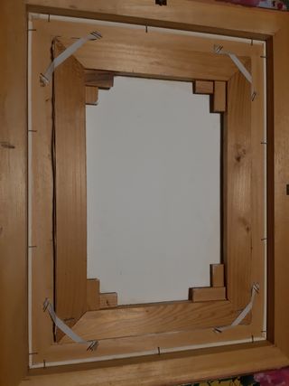 Dipinto olio su tela incorniciato 39x49