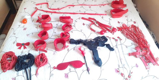 Lámparas luz roja, blanca, led/LOTE"CUERO"/Juego X