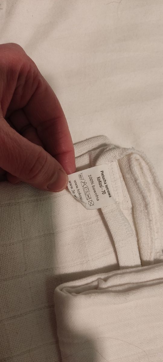 Gasas y pinzas para pañales de tela 