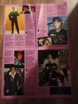 Super poster revista Elvis Presley