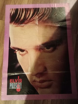 Super poster revista Elvis Presley