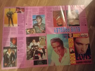 Super poster revista Elvis Presley