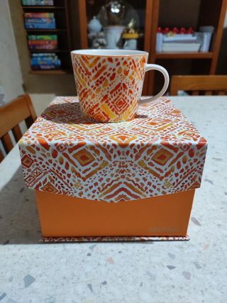 Set di 2 tazze in bone china