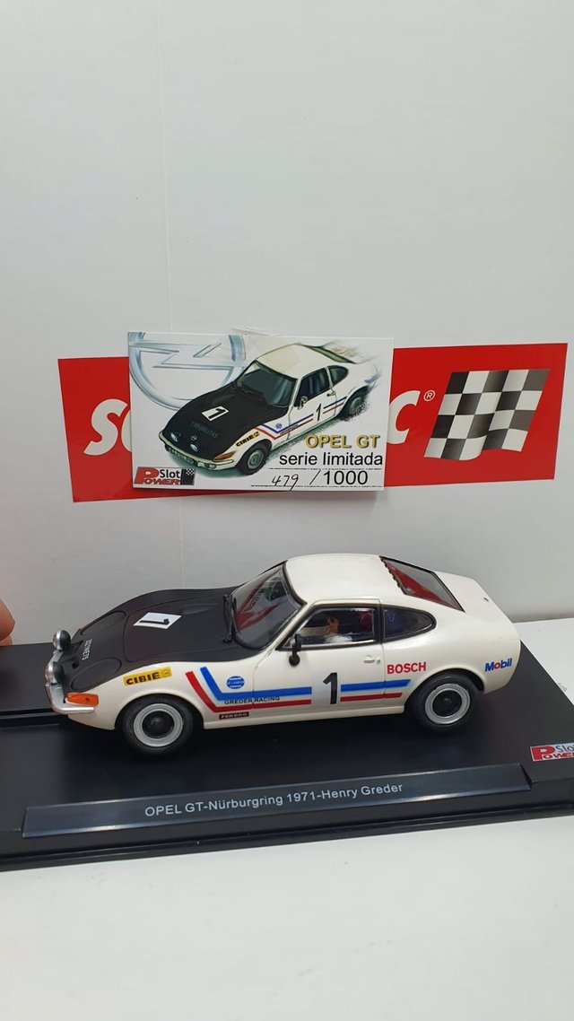 Scalextric opel gt Nürburgring 1971 nuevo