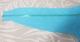 Jersey manga larga entretiempo turquesa Talla M