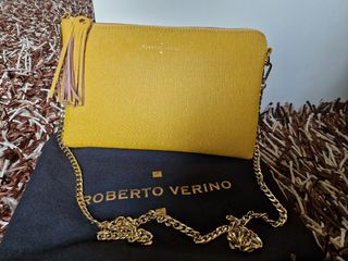 Bolso bandolera o de mano de piel Roberto Verino 