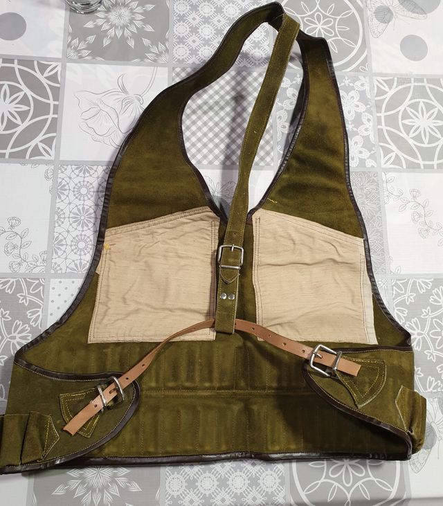 Gilet Canana in pelle scamosciata