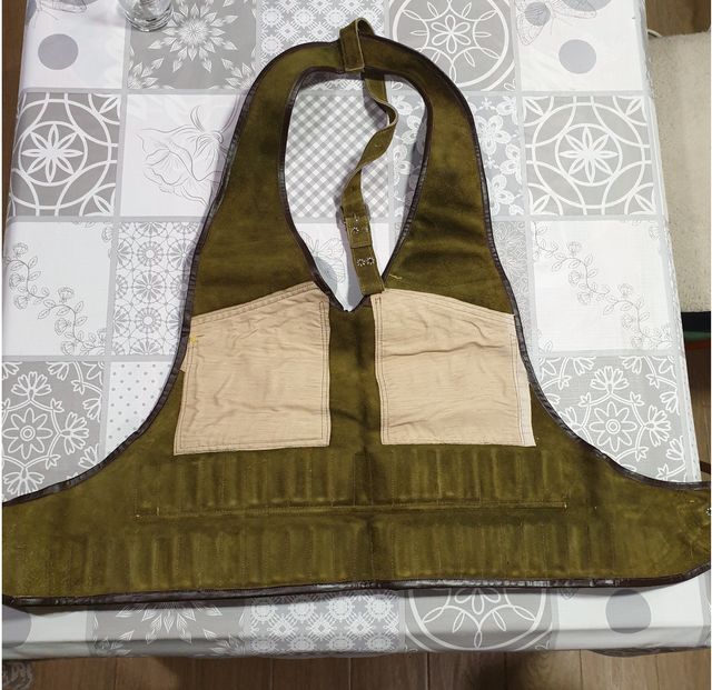 Gilet Canana in pelle scamosciata