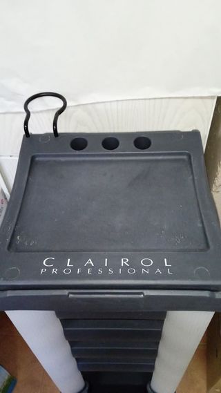 Carrito auxiliar de peluquería