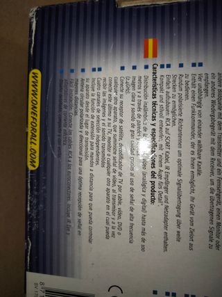 Transmisor Receptor CORDLESS SENDER