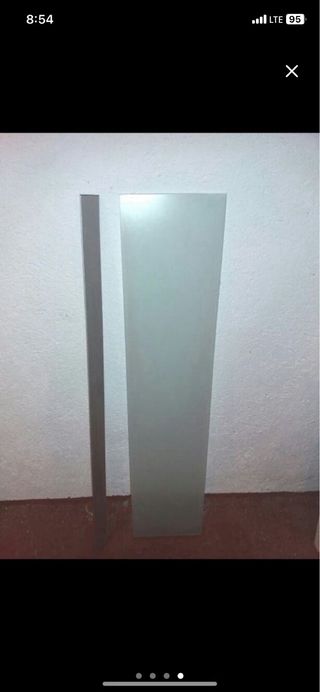 Balda de vidrio / Cristal 118 cm
