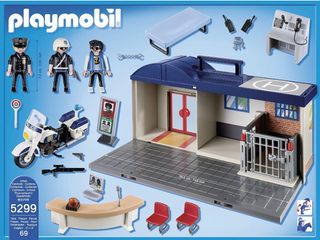 Maletín Comisaría Playmobil