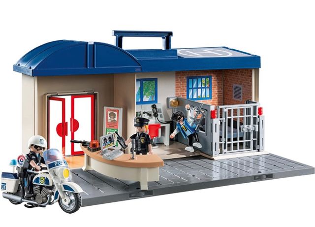 Maletín Comisaría Playmobil