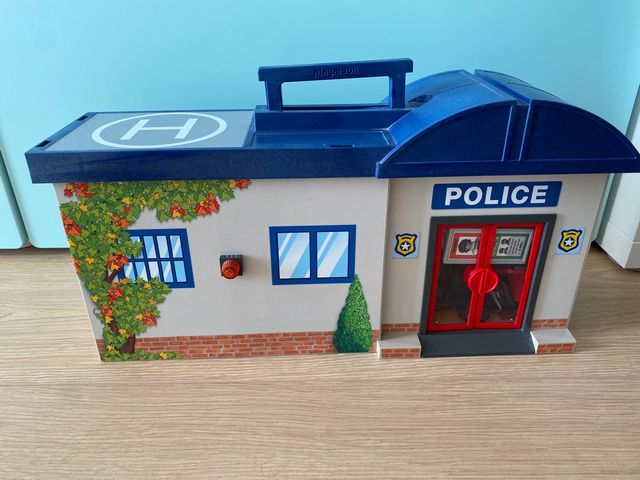 Maletín Comisaría Playmobil
