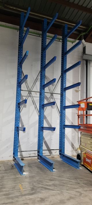 vendo estanterias cantilever