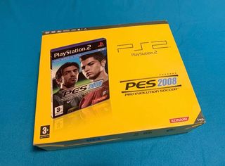 Sony Playstation 2 Two Negra PES2008 bundle pack