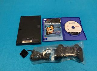 Sony Playstation 2 Two Negra PES2008 bundle pack