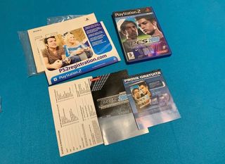 Sony Playstation 2 Two Negra PES2008 bundle pack