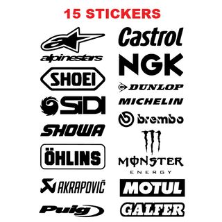 Pegatinas sponsors