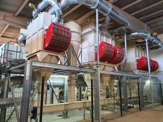 Planta de trituración y prod. de pellets ANDRITZ