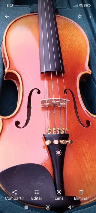 Violin artesano con estuche a estrenar 4/4.