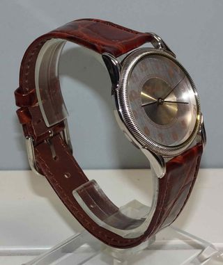 1266-Reloj YVES RENOID-hombre/unisex-vintage-NOS