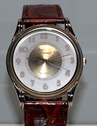 1266-Reloj YVES RENOID-hombre/unisex-vintage-NOS