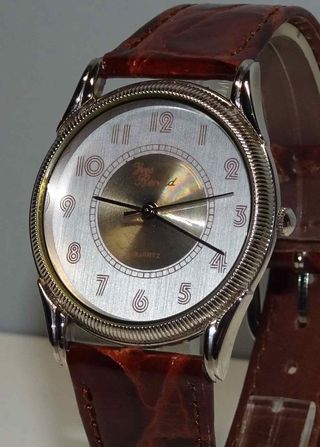 1266-Reloj YVES RENOID-hombre/unisex-vintage-NOS