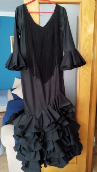 vendo traje de flamenca negro